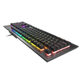 Teclado Gaming Genesis Rhod 500 Usb Retroiluminado Aluminio